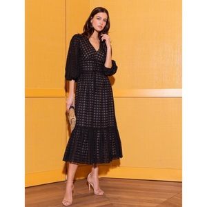 New • Shoshanna • Jet Esperanza Dress in Black